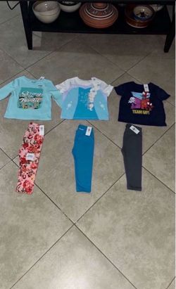 Old Navy Toddler Girl’s Leggings and Shirts / Tops, Size 18-24 Months