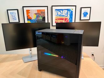 Nvidia Gerforce RTX 3070 - Gaming PC with 2x27” Monitors