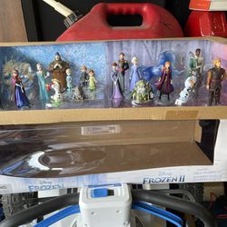 Disney frozen two and princess figurine collection