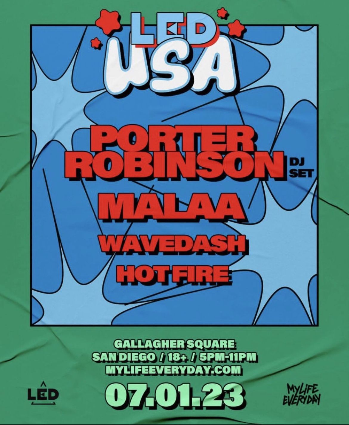Porter Robinson Malaa Petco Park (2 Tickets)