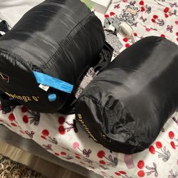 Pink And blue Sleeping Bags