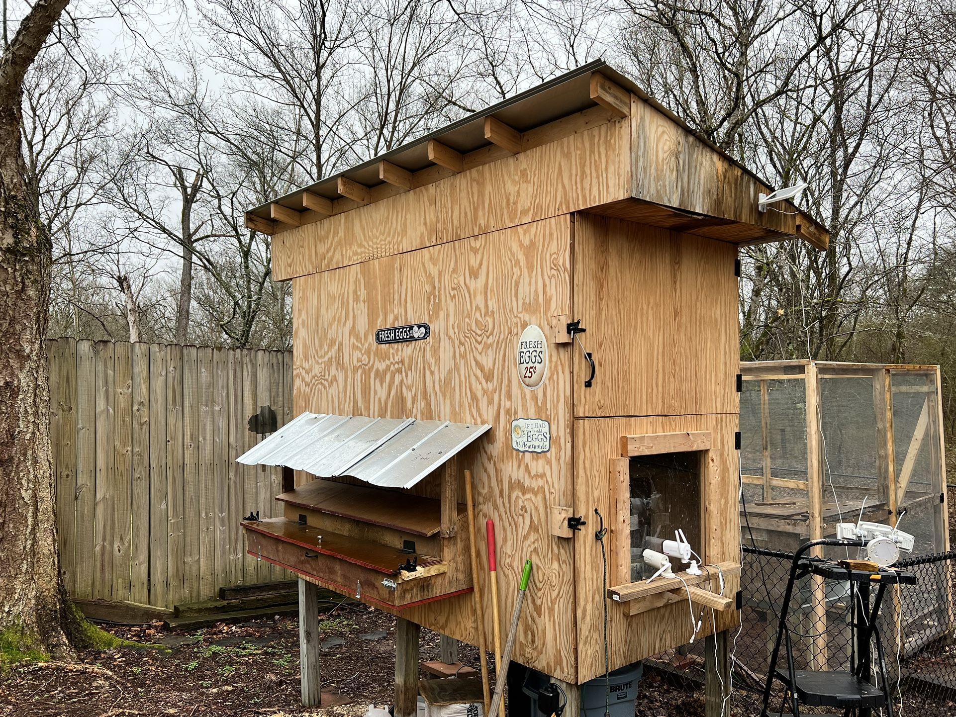 Nicely Built Custom Chicken Coop