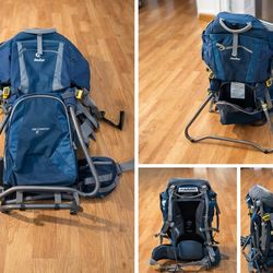 Deuter Kid Comfort 2 Child Carrier Backpack – Gently Used w/ Rain & Sun Cover