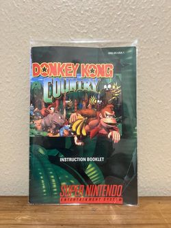 Donkey Kong Country Manual