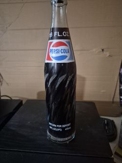 Vintage Pepsi-Cola 16 oz Glass Bottle