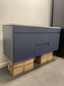 END OF YEAR SALE ~ Modern Floating Bathroom Vanity - 48 inches