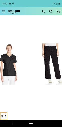 Wonder wink scrub top small and PS pants
