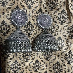 Silver Jhumke