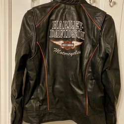 Ladies Harley Davidson Leather Jacket