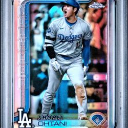 2025 TOPPS CHROME #1 SHOHEI OHTANI VARIATION SSP PSA 10