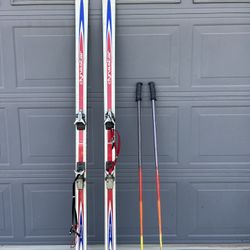 Ski Set With Poles