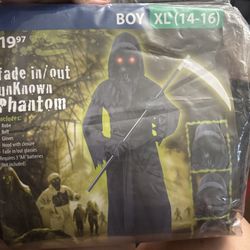 Boys Phantom Costume Size XL