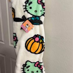Hello Kitty Frankenstein Blanket 