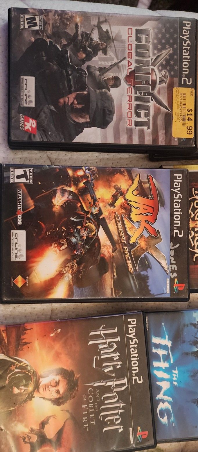 PS2 GAMES TAKE ALL