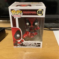 Deadpool On Scooter Funko Pop 48