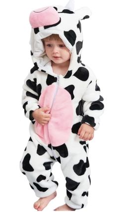 Toddler Cow Costume 2/3