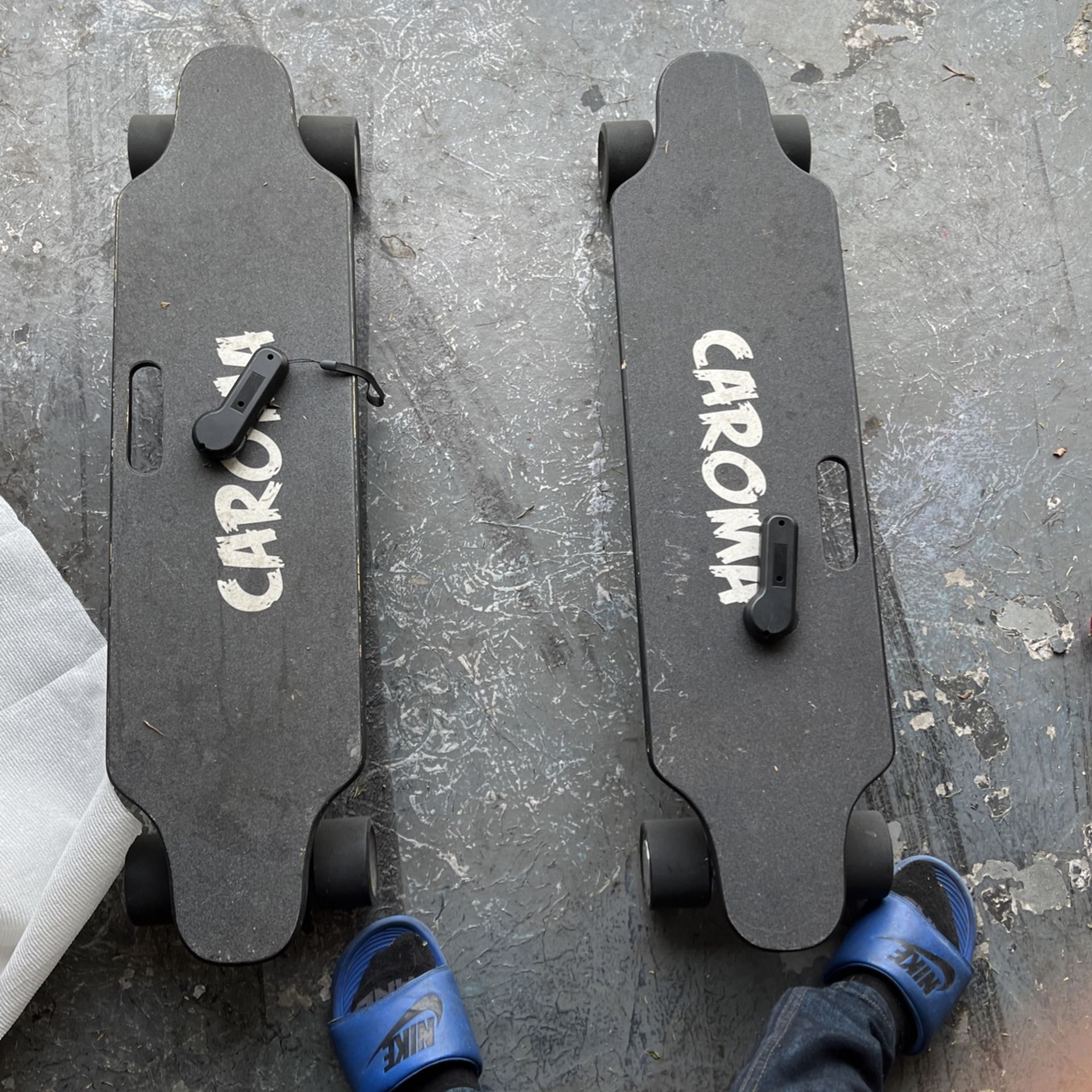 Electric Scate Board Got One Charger Still Looking For The Other One