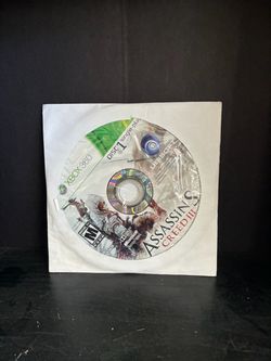 Assassin's Creed III Xbox 360 Disc 1 and 2