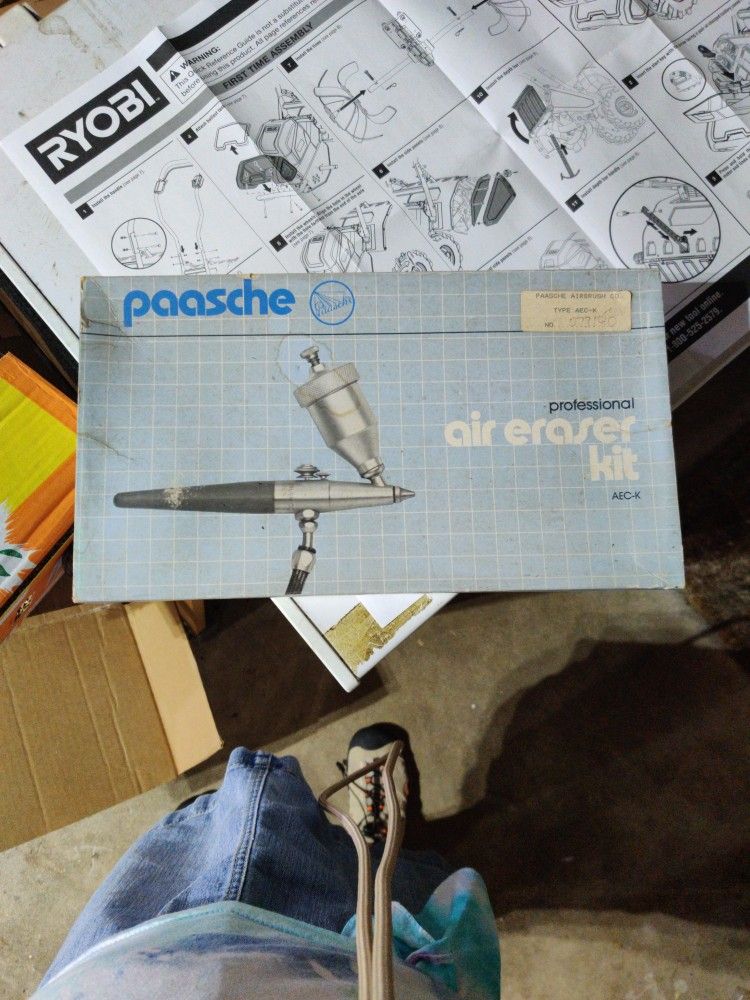 Paasche Vintage Air Eraser Kit