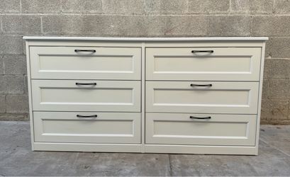 Modern Large White Dresser