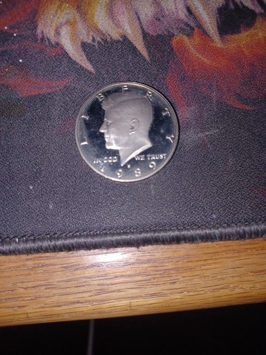Kennedy Half Dollar 1989