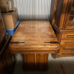China Cabinet & Dining Table Set
