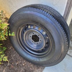 Toyota 4x4 17 Inch Steelie Spare