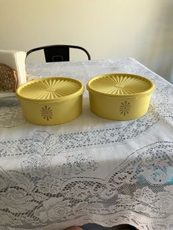 Vintage Tupperware Canisters