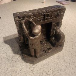 B. A. ORMOND BRONZE ART FIREPLACE. GENESIS/IRELAND 