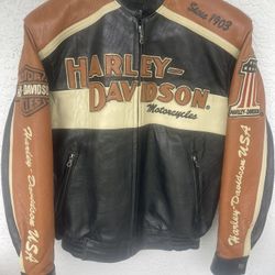 Harley Davidson Men’s (M) leather Jacket