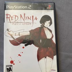 Red Ninja: End Of Honor PS2 Game 