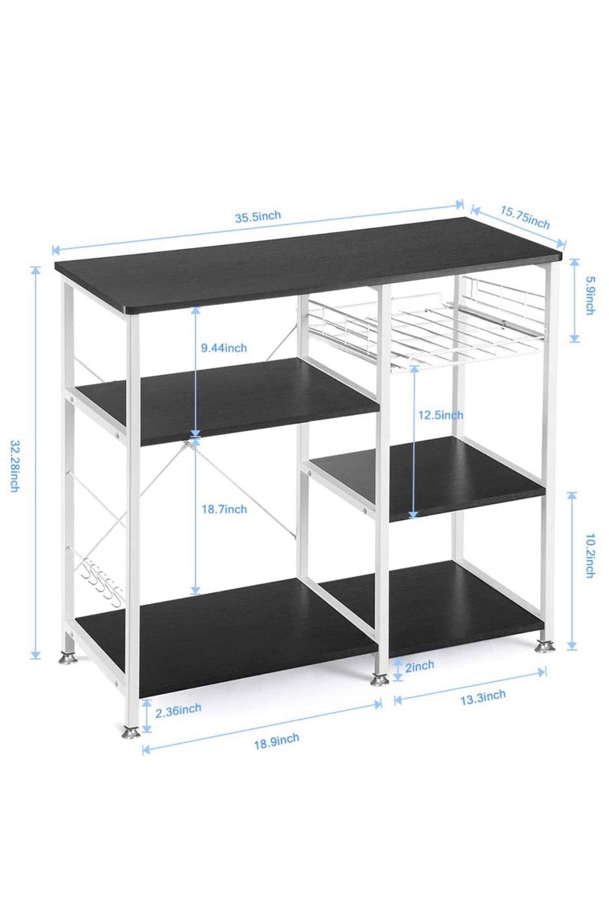 Industrial Kitchen Baker's Rack Storage