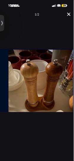 Wood Salt & Pepper
