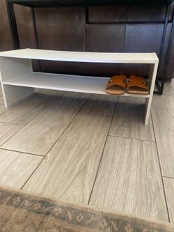 White Shoe Rack