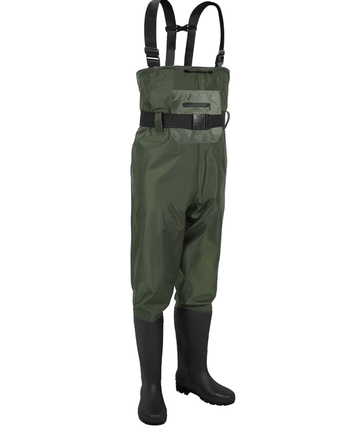 Fishing Waders Boots for Men/Women,Fishing Boot,2-Ply Nylon/PVC Waterproof Fishing Hunting Waders with Boots