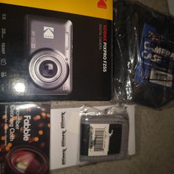 Kodak - PIXPRO FZ55-BK - Black combo Package 