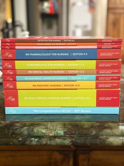 ATI RN Student Box + Comprehensive NCLEX RN Review Books