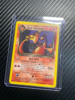 Pokémon Cards Dark Charizard  Team Rocket