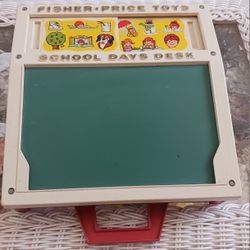 Vintage 1970s Fisher Price Little Desk