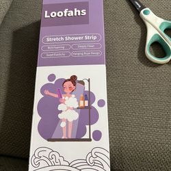 Loofahs Stretch Shower Strip 