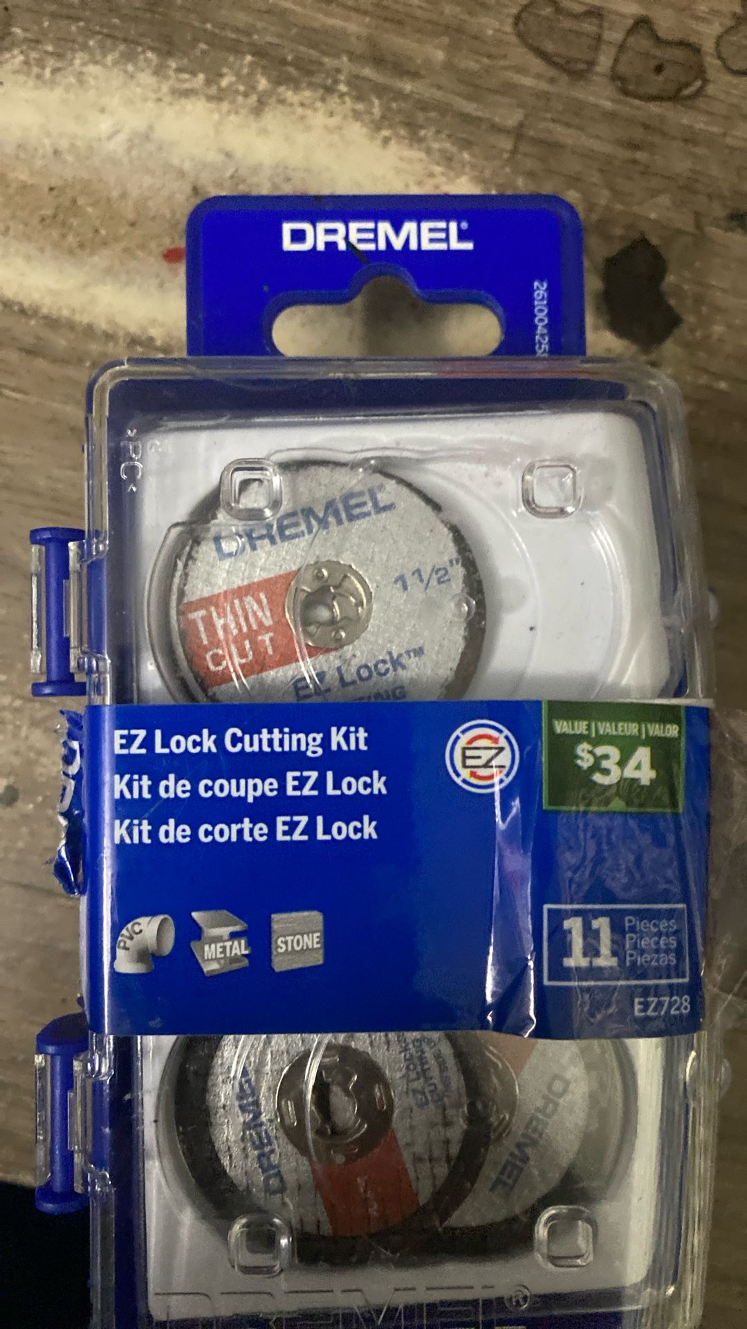 Dremal Ez Lock Cutting