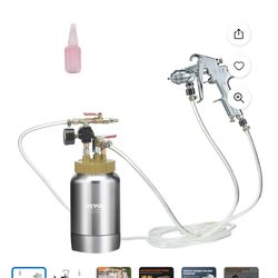 Powder coating sprayer