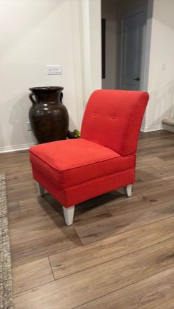 Den Shoshone Transitional Linen Upholstered Armless Chair