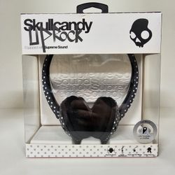 Brand New - Skullcandy Supreme Sound Uprock Headphone in Grey/White Dots