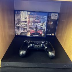 PS4  PRO With CD’s & Remote
