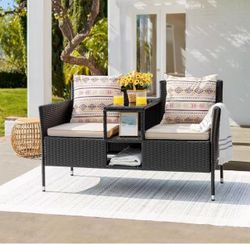 Devoko Outdoor Patio Loveseat