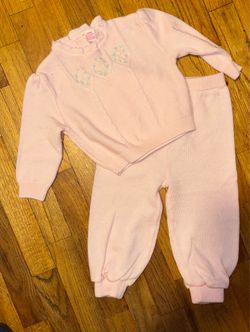 Vintage Pink top and sweater size 24 months