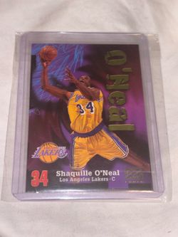 Shaquille o Neal skybox 1997 basketball card