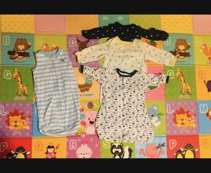 0-3 Months Baby Sleep Gowns