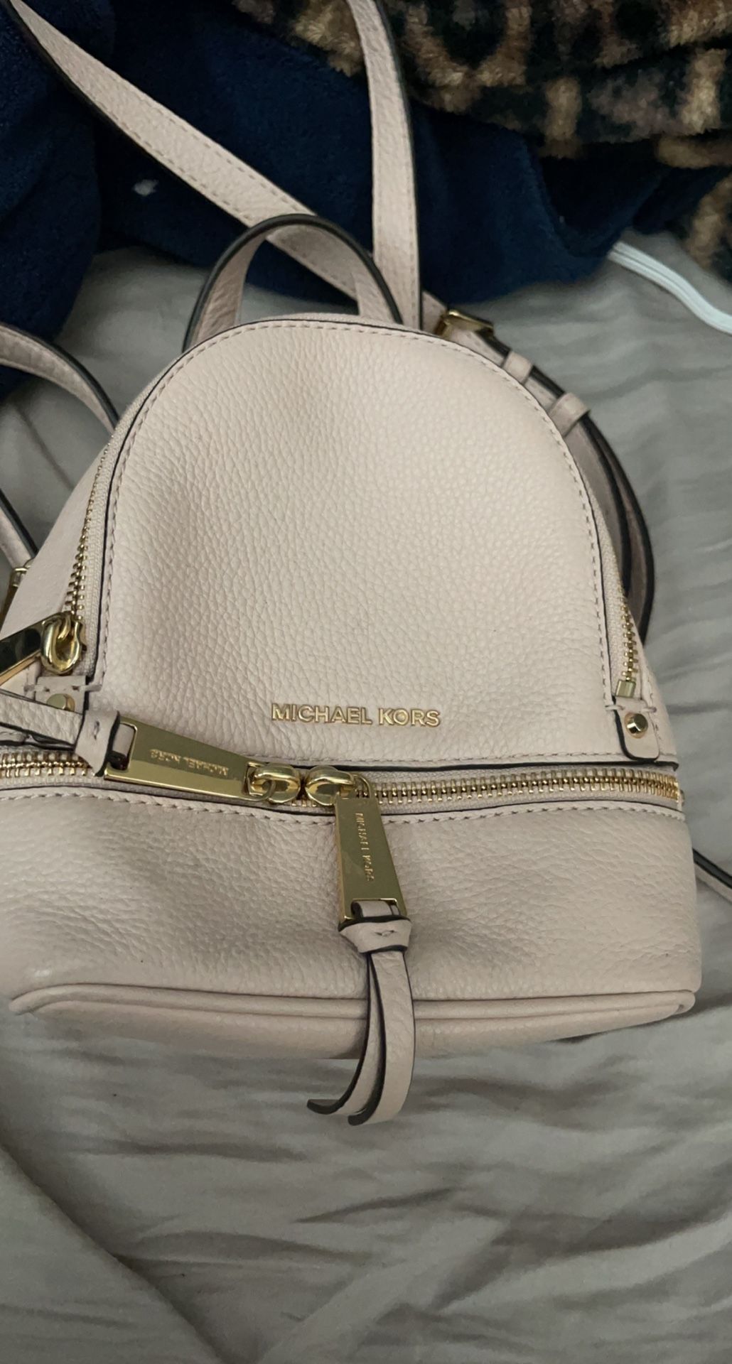 Pink Micheal Kors Backpack 